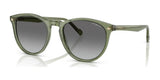 Vogue VO5599S Sunglasses Transparent Green / Gradient Grey