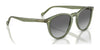 Vogue VO5599S Sunglasses | Size 53 / Transparent Brown / Blue (Polarized) (2P 20.3%) №31894Y