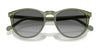 Vogue VO5599S Sunglasses | Size 53 / Transparent Brown / Blue (Polarized) (2P 20.3%) №31894Y