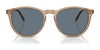 Vogue VO5599S Sunglasses | Size 53 / Transparent Brown / Blue (Polarized) (2P 20.3%) №31894Y