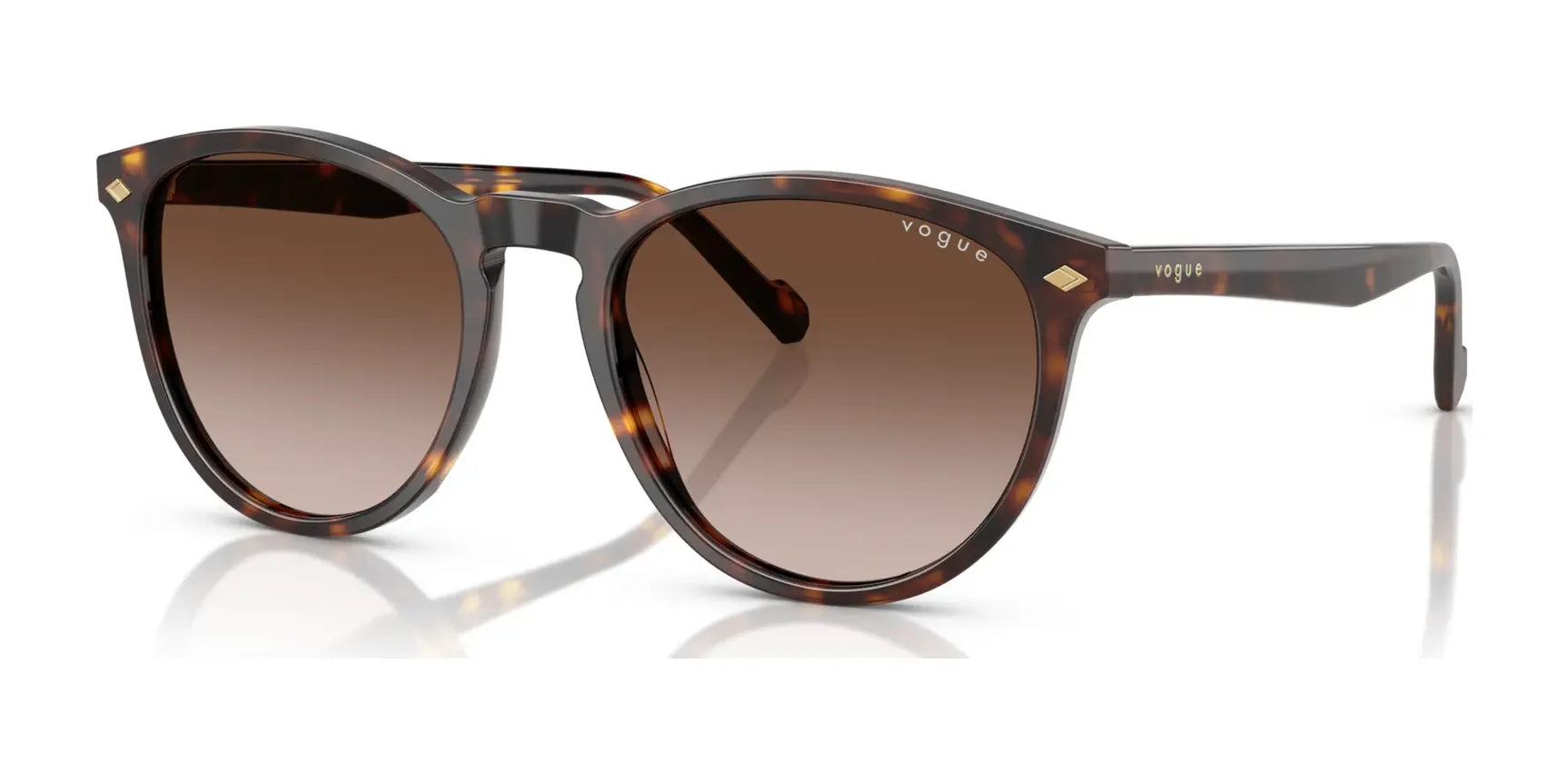 Vogue VO5599S Sunglasses Dark Havana / Gradient Brown