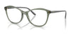 Vogue VO5602 Eyeglasses / Transparent Mallard Green №3086 / Size 52