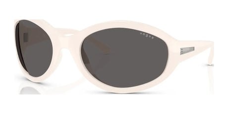 Vogue VO5606S Sunglasses Full Ivory / Black Smoke