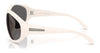 Vogue VO5606S Sunglasses | Size 65 / Dark Havana / Gradient Brown (Polarized) (3P 14%) №W656T5