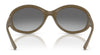Vogue VO5606S Sunglasses | Size 65 / Dark Havana / Gradient Brown (Polarized) (3P 14%) №W656T5