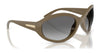 Vogue VO5606S Sunglasses | Size 65 / Dark Havana / Gradient Brown (Polarized) (3P 14%) №W656T5