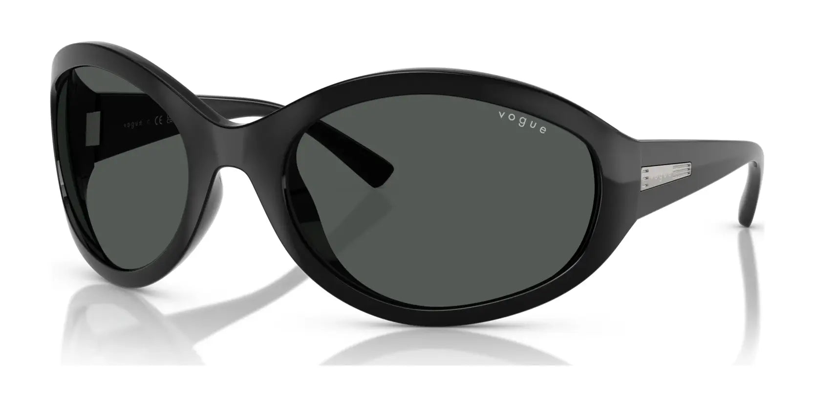 Vogue VO5606S Sunglasses Black / Dark Grey