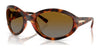 Vogue VO5606S Sunglasses | Size 65 / Dark Havana / Gradient Brown (Polarized) (3P 14%) №W656T5