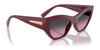 Vogue VO5607S Sunglasses | Size 53 / Black / Dark Grey (Polarized) (3P 10%) №W44/81
