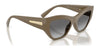 Vogue VO5607S Sunglasses | Size 53 / Black / Dark Grey (Polarized) (3P 10%) №W44/81