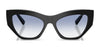 Vogue VO5607S Sunglasses | Size 53 / Black / Dark Grey (Polarized) (3P 10%) №W44/81