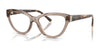Vogue VO5610B Eyeglasses / Transparent Brown №2940 / Size 52
