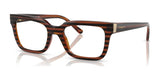 Vogue VO5611B Eyeglasses Striped Brown Havana