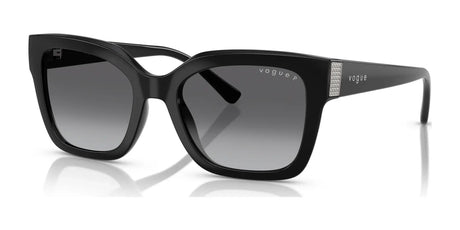 Vogue VO5613SB Sunglasses Black / Gradient Grey (Polarized)