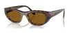 Vogue VO5616S Sunglasses | Size 51 / Total Dark Havana / Dark Brown (Polarized) (3P 13.4%) №271883
