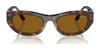 Vogue VO5616S Sunglasses | Size 51 / Total Dark Havana / Dark Brown (Polarized) (3P 13.4%) №271883