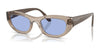 Vogue VO5616S Sunglasses | Size 51 / Transparent Light Brown / Blue (2N 36.9%) №318172