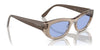 Vogue VO5616S Sunglasses | Size 51 / Total Dark Havana / Dark Brown (Polarized) (3P 13.4%) №271883