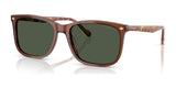 Vogue VO5618S Sunglasses Transparent Brown / Dark Green (Polarized)