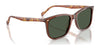 Vogue VO5618S Sunglasses | Size 57 / Transparent Brown / Dark Green (Polarized) (3P 11.6%) №32029A