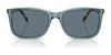 Vogue VO5618S Sunglasses | Size 57 / Transparent Brown / Dark Green (Polarized) (3P 11.6%) №32029A