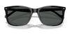 Vogue VO5618S Sunglasses | Size 57 / Transparent Brown / Dark Green (Polarized) (3P 11.6%) №32029A