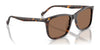 Vogue VO5618S Sunglasses | Size 57 / Transparent Brown / Dark Green (Polarized) (3P 11.6%) №32029A