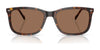 Vogue VO5618S Sunglasses | Size 57 / Transparent Brown / Dark Green (Polarized) (3P 11.6%) №32029A