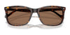 Vogue VO5618S Sunglasses | Size 57 / Transparent Brown / Dark Green (Polarized) (3P 11.6%) №32029A