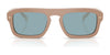 Vogue VO5620S Sunglasses | Size 53 / Black / Clear Gradient Blue (2N)