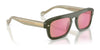 Vogue VO5620S Sunglasses | Size 53 / Black / Clear Gradient Blue (2N)