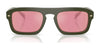 Vogue VO5620S Sunglasses | Size 53 / Black / Clear Gradient Blue (2N)