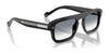 Vogue VO5620S Sunglasses | Size 53 / Black / Clear Gradient Blue (2N)
