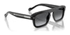 Vogue VO5620S Sunglasses | Size 53 / Black / Clear Gradient Blue (2N)