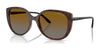 Vogue VO5623S Sunglasses | Size 55 / Top Dark Havana/Light Brown / Grey Gradient Brown (Polarized) (3P 14%) №2386T5