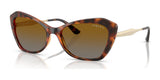 Vogue VO5626S Sunglasses Dark Havana / Grey Gradient Brown  (Polarized)