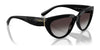 Vogue VO5629S Sunglasses | Size 54 / Black / Dark Grey (Polarized) (3P 10%) №W44/81