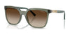 Vogue VO5633SB Sunglasses | Size 56 / Transparent Mallard Green / Gradient Brown (3N 16%) №308613
