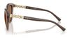 Vogue VO5634SB Sunglasses | Size 53 / Transparent Brown / Dark Brown (3N 9%) №294073