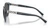 Vogue VO5634SB Sunglasses | Size 53 / Transparent Brown / Dark Brown (3N 9%) №294073