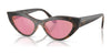 Vogue VO5637SU Sunglasses | Size 52 / Top Havana/Light Brown / Pink Dark Mirror Red (2N 42%) №2386F6