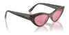 Vogue VO5637SU Sunglasses | Size 52 / Dark Havana / Dark Brown (Polarized) (3P 13.4%) №W65683