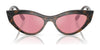 Vogue VO5637SU Sunglasses | Size 52 / Dark Havana / Dark Brown (Polarized) (3P 13.4%) №W65683