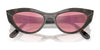 Vogue VO5637SU Sunglasses | Size 52 / Dark Havana / Dark Brown (Polarized) (3P 13.4%) №W65683