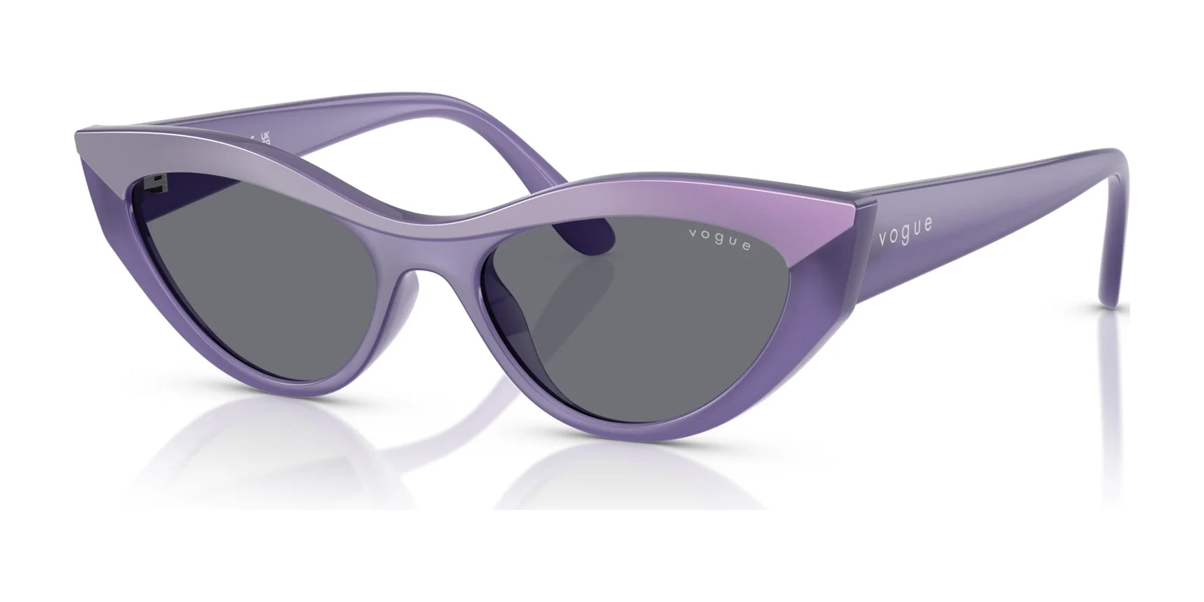 Vogue VO5637SU Sunglasses Top Violet / Opal Violet / Dark Violet / Grey