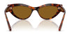 Vogue VO5637SU Sunglasses | Size 52 / Dark Havana / Dark Brown (Polarized) (3P 13.4%) №W65683
