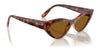 Vogue VO5637SU Sunglasses | Size 52 / Dark Havana / Dark Brown (Polarized) (3P 13.4%) №W65683