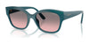 Vogue VO5638SU Sunglasses | Size 55 / Top Blue/Opal Blue / Pink Gradient Grey (2N)