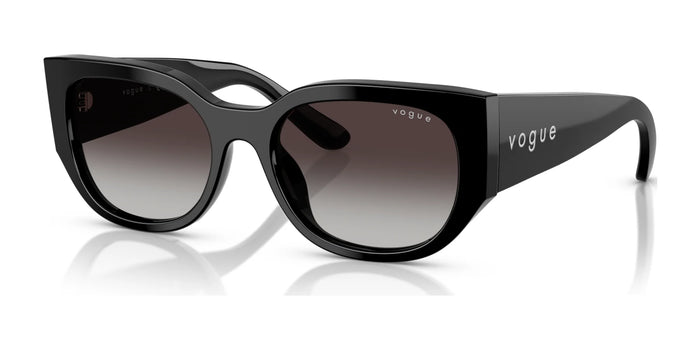Vogue VO5641SU Sunglasses | Size 53 / Black / Grey Gradient (3N 15%) №W44/8G