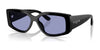 Vogue VO5642SU Sunglasses | Size 55 / Black / Dark Violet (2N 34.4%) №W44/76